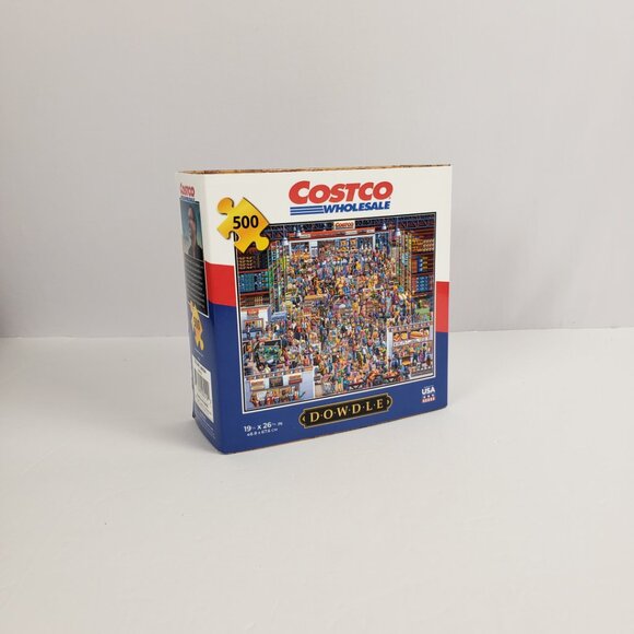 Puzzle 500pc 19x26 Dowdle Costco Wholesale Shopping Store Jigsaw Pre-owned - Picture 16 of 16